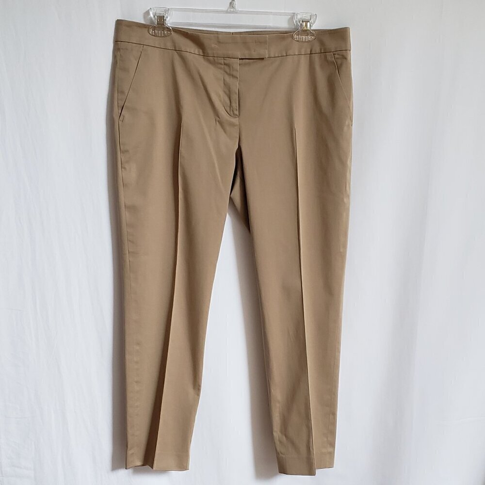 Akris Punto - Brown Cotton Pants.  Size 10
